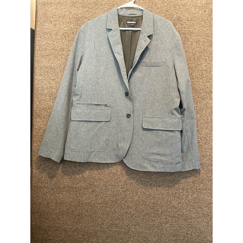 Eddie Bauer Ultimate Voyager Tech Gray Jacket Sport Coat NEW 44